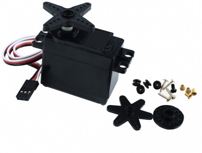 SERVO MOTOR DE 360 GRAUS DC 4.8V-6V - Imagem 2