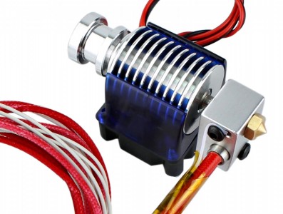 Extrusora Hotend V6 LD 0.4 3.0mm Longa Distância com Aquecedor, Termistor, Bico e Cooler + Tubo ptfe - Imagem 4