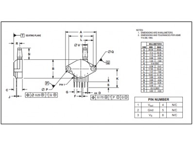 Sensor de Pressão Absoluta para Arduino - MPX5700AP - Imagem 6