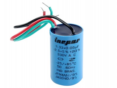 Capacitor de partida para ventilador - Imagem 2