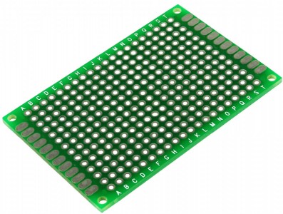 PCI / Placa de Circuito Impresso Ilhada 280 furos 4x6 - Imagem 1