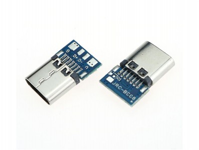 Conector usb 3.1 tipo C - conector de tomada fêmea de 14 pinos - Imagem 3