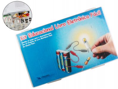 Kit Educacional Livro "Eletrônica Fácil - Charles Platt" - Imagem 2