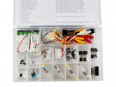 Kit Educacional Livro "Eletrônica Fácil - Charles Platt" - Imagem 3