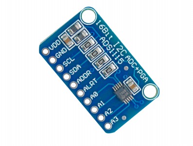 Conversor Analógico Digital ADS1115 16 Bits 4 Canais ADC - Imagem 2