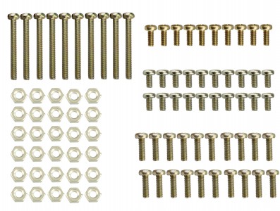 Kit de Parafusos 90 Peças para Braço Robótico E-BRUS10 V2 - Imagem 1