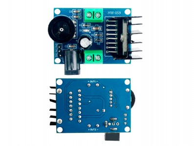 Mini Amplificador de Som TDA7266 Estéreo 2 Canais 7W + 7W - Imagem 3