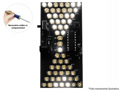 Kit Ampulheta Eletrônica 5V DIY - Imagem 1