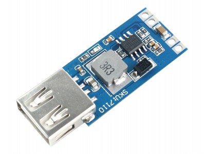 Regulador de Tensão 5V USB / Entrada 6 a 26VDC Step Down - Imagem 1