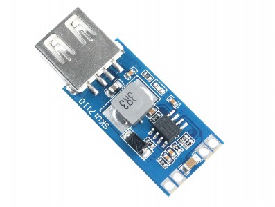 Regulador de Tensão 5V USB / Entrada 6 a 26VDC Step Down - Imagem 2