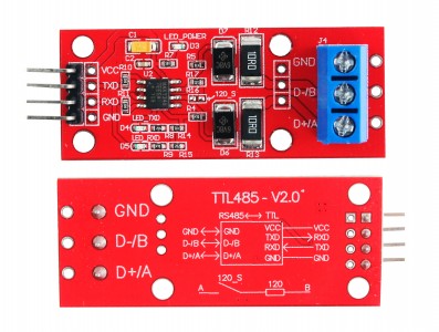 Conversor Serial TTL para RS485 MAX1348 TTL485 V2.0 - Imagem 3