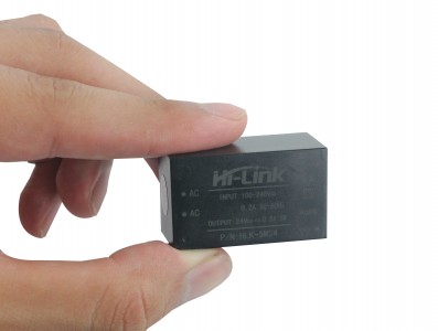 Mini Fonte Hi-Link 5m24 5w ac dc 110/220v 24v - Imagem 3