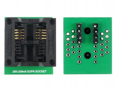 Adaptador SOIC8 SOP8 200-208mil Dip8 para Gravador de Bios Eeprom - Imagem 3