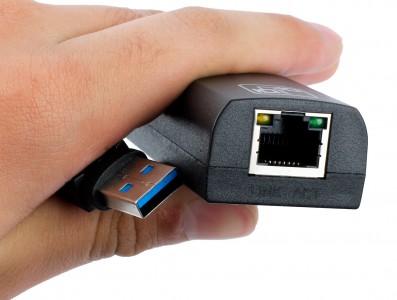 Adaptador USB Ethernet RJ45 Gigabit 10/100/1000Mps - Imagem 3