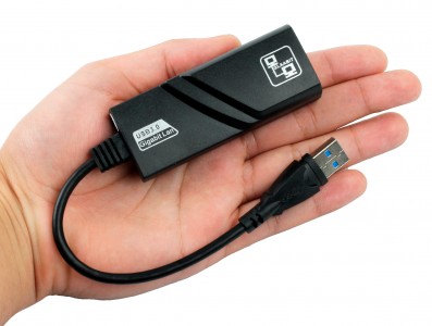 Adaptador USB Ethernet RJ45 Gigabit 10/100/1000Mps - Imagem 4