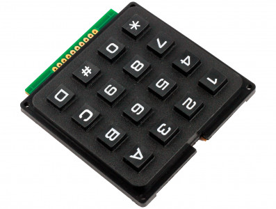 Teclado Matricial 4x4 16 Teclas Rígido - Imagem 2