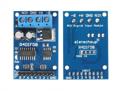 Placa de aquisição RS485 digital, TTL, LVTTL, CMOS, IO, para plc - Imagem 3