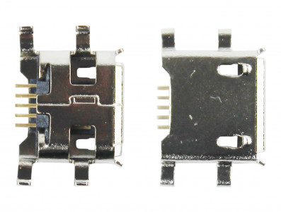 Conector Micro USB Fêmea 5 Pinos - Imagem 3