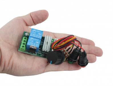 Controlador PWM 1203BS 3A para Motor DC  0 a 100% com Reverso - Imagem 4