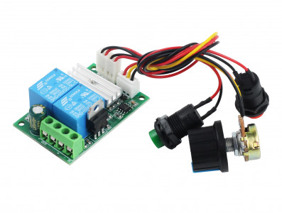 Controlador PWM 1203BS 3A para Motor DC  0 a 100% com Reverso - Imagem 2