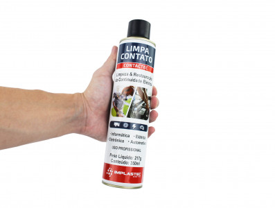 Limpa contato spray Contactec - Implastec 350ml - Imagem 2