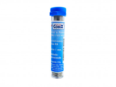 Estanho para Solda Fio 1.0mm 63/37 22g - Cobix - Imagem 1