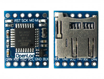 Openlog Datalogger Arduino Registrador de Dados Serial ATmega328P - Imagem 3