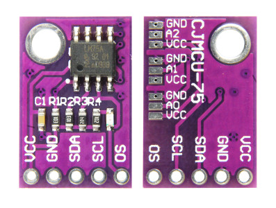 Sensor de Temperatura LM75A I2C de Alta Velocidade - Imagem 3