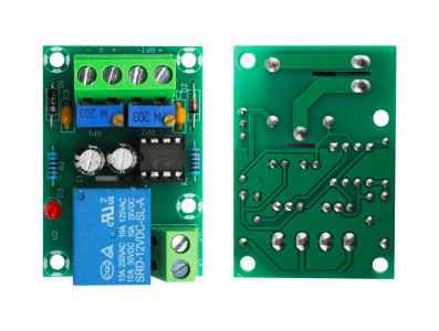 Controlador de Carga para Bateria 12V XH-M601 com Relé e Trimpots - Imagem 3