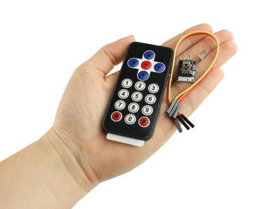 Kit Controle Remoto Infravermelho + Receptor - KY-022 - Imagem 4