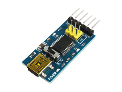 Módulo FTDI FT232RL Conversor USB Serial TTL e RS232 com Seletor 3.3V / 5V - Imagem 1