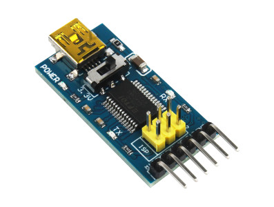 Módulo FTDI FT232RL Conversor USB Serial TTL e RS232 com Seletor 3.3V / 5V - Imagem 2