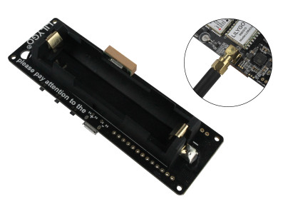 LILYGO Meshtastic T-Beam V1.1 LoRa 868/915MHZ GPS Neo-6m com Suporte para Bateria 18650 + Display Oled 0.96" - Imagem 2