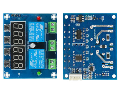 Termostato Digital XH-M452 Controlador de Temperatura e Umidade com Sensor e Relé - 12VDC - Imagem 3