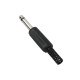 Plug P10 Mono Plastico Preto - Thumb 2