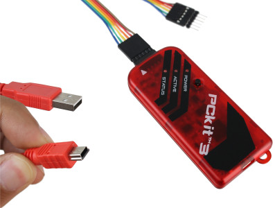 Programador Gravador de PIC PICKIT3 USB + Cabo - Imagem 5