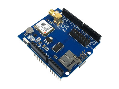 Arduino GPS Shield NEO-6M com Slot Micro SD + Antena - Imagem 2