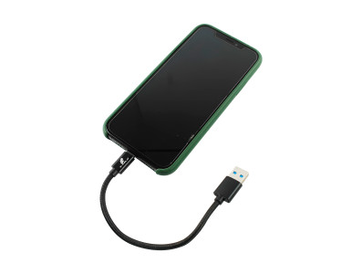 Cabo de Lightning para USB 20cm Compatível com iPhone - Imagem 3