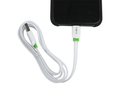 Cabo de Lightning para USB 8P 1M Compatível com iPhone - Imagem 2