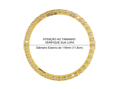 Arco com 36 Leds para Lupa de Bancada - Modelo Yaxun LED929 e LED138A - Imagem 1