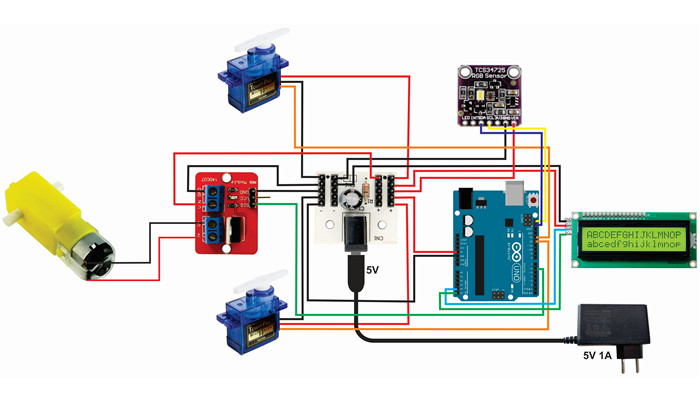 Esquema de Ligação Esteira Arduino V3 - [1031582]