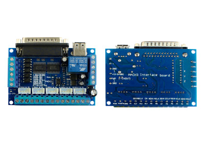 Controladora de CNC Interface Mach 3 Router Até 5 Eixos + Cabo Usb - 74HC - Imagem 3