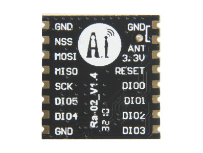 Módulo LoRa RA02 SX1278 433mhz Ai Thinker Series Spread Spectrum - Imagem 3