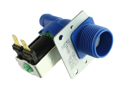 Válvula Solenoide para Água NF 127V 180° (3/4 x mang. 1/2) - Imagem 1