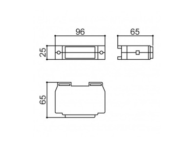 Caixa Patola MC-002 para Montagem 95 x 26 x 66 mm - Compatível com Trilho DIN - Imagem 8