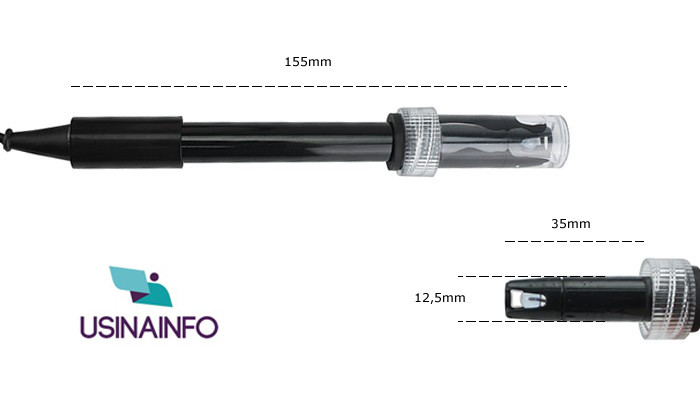 Eletrodo PH - Sonda do Sensor de pH Arduino - [1032136]