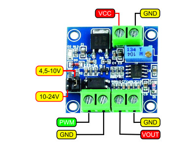 Conversor PWM para Tensão 0 A 10V - Imagem 5