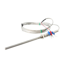 PT100 Sensor de Temperatura Tipo Sonda 10cm 3 Fios (-20 a 200°C)