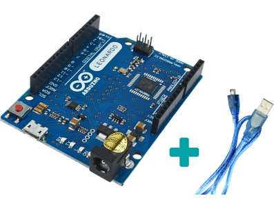 Placa Leonardo R3 Arduino + Cabo US - Imagem 1