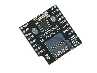 Shield Data Logger com RTC DS1307 para Wemos D1 Mini - Imagem 3